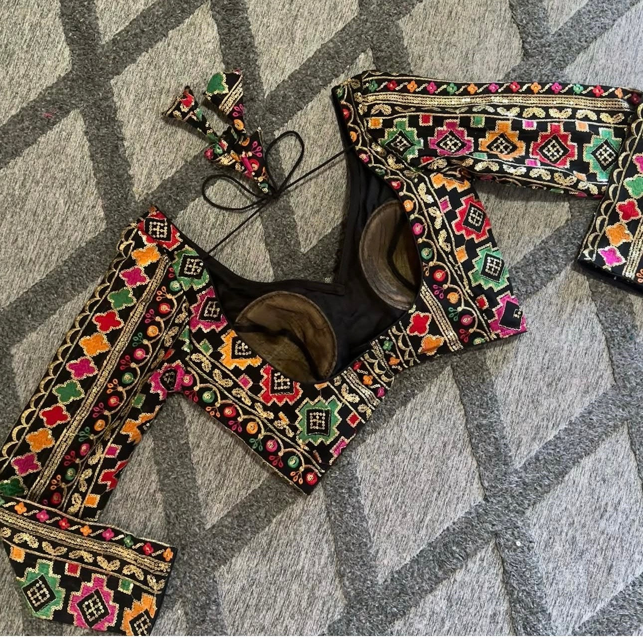 Rajisthani black blouse